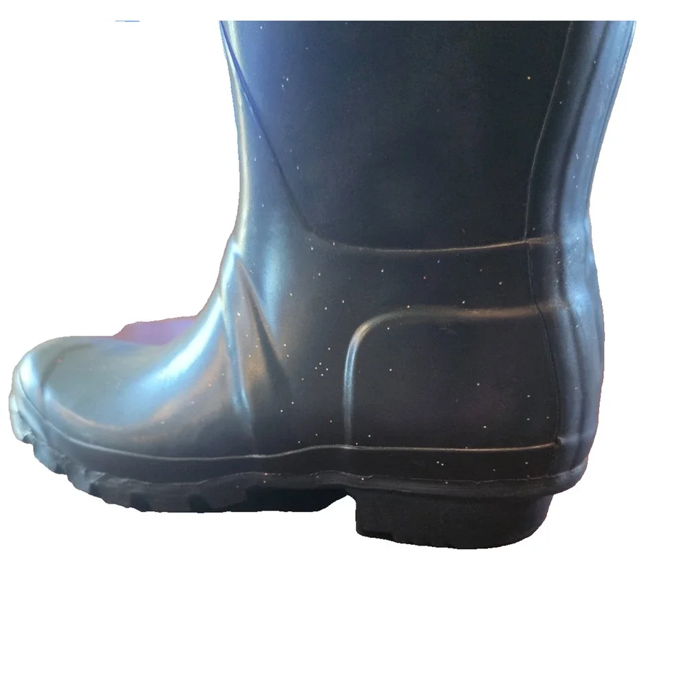 Hunter Tall Waterproof Rubber Rain Boots Women's 5 Black Outdoor Original W23572